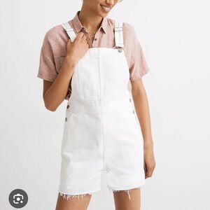 Madewell Adirondack Short Overalls